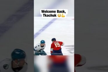 Desharnais LEVELS Tkachuk 😱💥 #hockey #nhl #tkachuk