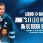 What's it like playing in an outdoor game with Blake Wheeler? | GROUND CONTROL PODCAST