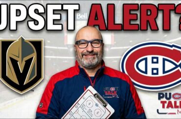 Vegas vs Habs - Coach K's Plan to UPSET the Knights! | PuckTalk Preview