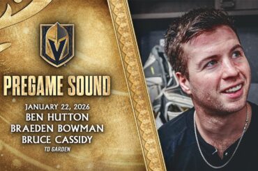 🎥 PREGAME SOUND: Hutton, Bowman & Cassidy