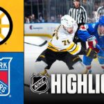 Bruins vs. Rangers | NHL Highlights | January 26, 2026
