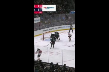 Jack Hughes with a Short Goal vs. Seattle Kraken