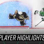 UND Hockey | Jayden Perron Highlights vs. Manitoba | 10.7.23
