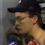 Buffalo Sabres Lindy Ruff resigns as captain February 13, 1989.