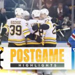 CONDENSED GAME: Boston Bruins vs. New York Rangers - 1/26/2026