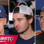 Zachary Bolduc, Alexandre Texier + more Habs address the media at practice | FULL PRESS CONFERENCES