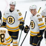Bruins' Pastrnak Hits 900 Points With A Slick Backhand Feed To Geekie