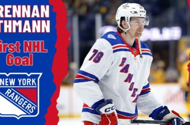 Brennan Othmann #78 (New York Rangers) first NHL goal Jan 17, 2026