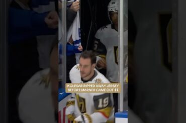 Kolesar looking after Marner?