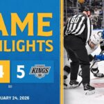 Game Highlights: Kings 5, Blues 4 (SO)