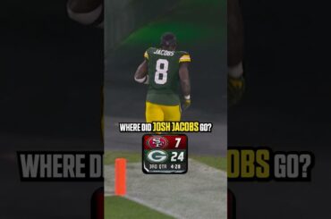 Josh Jacobs Side Quest? 🤔 #joshjacobs #GreenBayPackers #Packersfootball #NFL