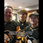 Ben Kindel's Dad Interviews Guests in Suite