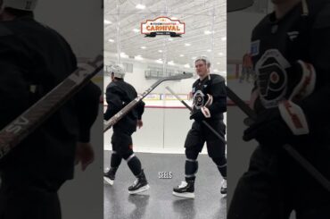 Flyers Mini Mic: Who would you want to go in the dunk tank at the Flyers Charities Carnival? #shorts