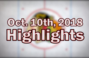 Oct. 10th, 2018 Highlights