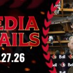 Shane Pinto, Claude Giroux, Dylan Cozens, Travis Green Media Availability