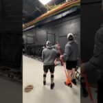 Chaos before an NHL Game with the Anaheim Ducks