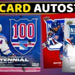 I FINALLY PULLED ONE! - 2025-26 Upper Deck New York Rangers Centennial Hockey Box Set Break x3