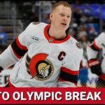 Ottawa Senators Roster Moves, Eastern Conference NHL Road To Olympic Break + Sens Prospects Update