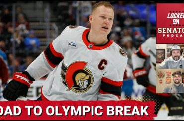 Ottawa Senators Roster Moves, Eastern Conference NHL Road To Olympic Break + Sens Prospects Update
