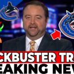 BREAKING NEWS! DEAL CLOSED? SEE WHAT THE ENTIRE NHL SAID ABOUT THIS TRADE RUMOR! CANUCKS NEWS