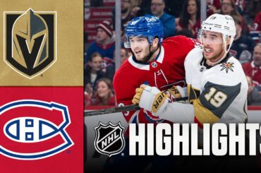 Golden Knights vs. Canadiens | NHL Highlights | January 27, 2026