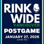 RINK WIDE POST-GAME: Vancouver Canucks vs San Jose Sharks | Game #53 - Jan. 27, 2025