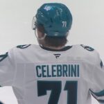 Sharks' Macklin Celebrini Fires One-Timer To Score In Hometown Of Vancouver