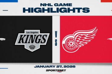 NHL Highlights | Kings vs. Red Wings - January 27, 2026