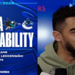 Evander Kane, Jonathan Lekkerimäki & Adam Foote Pre-Game Media | Canucks vs. Sharks (Jan 27, 2026)
