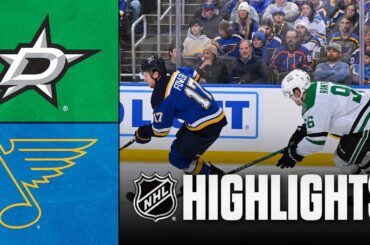 Stars vs. Blues | NHL Highlights | January 27, 2026