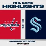 NHL Highlights | Capitals vs. Kraken - January 27, 2026