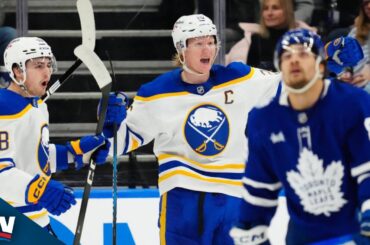 Sabres' Rasmus Dahlin Puts Together First Career Hat Trick Vs. Maple Leafs
