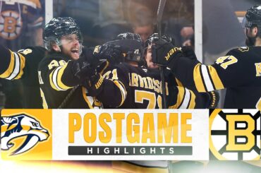 CONDENSED GAME: Boston Bruins vs. Nashville Predators - 1/27/2026