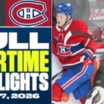 Vegas Golden Knights at Montreal Canadiens | FULL Overtime Highlights - January 27, 2026
