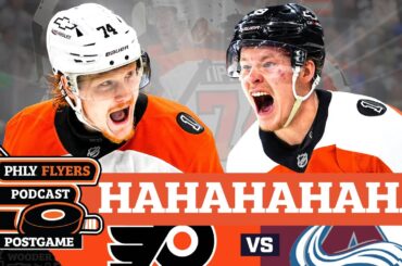 TIPPETT’S HAT TRICK, MICHKOV’S THREE POINTS COMPLETE FLYERS MIRACLE UPSET AGAINST AVALANCHE