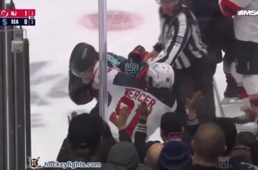 Dawson Mercer vs Ryan Lindgren Jan 25, 2026