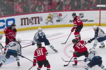 New Jersey Devils vs. Winnipeg Jets - Game Highlights