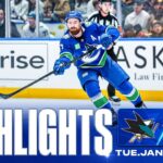 Game in 10 | Vancouver Canucks vs. San Jose Sharks Highlights (Jan 27, 2026)