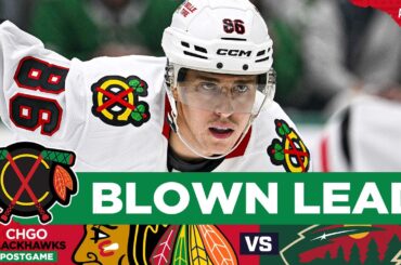 BLACKHAWKS POSTGAME: Chicago BLOWS 3–0 Lead, Falls in Shootout to Minnesota | CHGO Blackhawks
