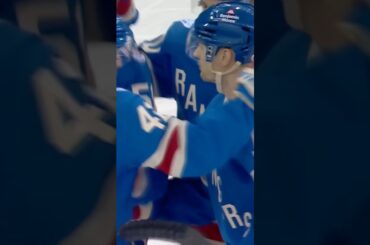 COOLS TIPS IT IN 🫡 #nyr #nhl #willcuylle #hockey #goal