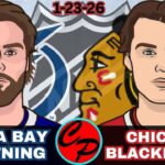 Tampa Bay Lightning vs Chicago Blackhawks NHL Hockey Live Game Cast & Audio
