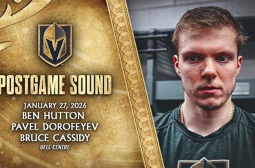 🎥 POSTGAME SOUND: Hutton, Dorofeyev & Cassidy