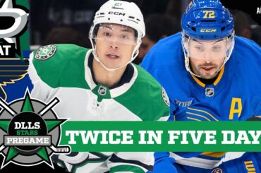 Stars Face Blues For Second Time In Five Days – Game 53 | DLLS STARS PREGAME