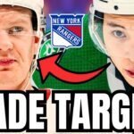 will the New York Rangers TARGET these STAR PLAYERS in a TRADE?
