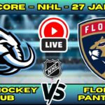 🔴 LIVE: Utah Hockey Club at Florida Panthers | NHL Scoreboard | Jan 27 | New Era vs The Champs
