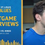 Jan. 24: Postgame Interviews