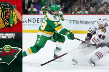 Chicago Blackhawks vs. Minnesota Wild (1/27/26) | Game Highlights | CHSN Blackhawks