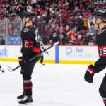 Goal of the Year!? Stützle: Between his legs! 😮 Tor des Jahres!? Tim Stützle trifft durch die Beine!