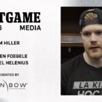 MEDIA: Warren Foegele, Samuel Helenius, and Jim Hiller | 01.27.26 Postgame at DET