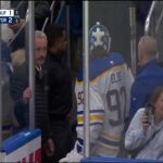 Ukko-Pekka Luukkonen has been replaced by Colten Ellis after an apparent injury.